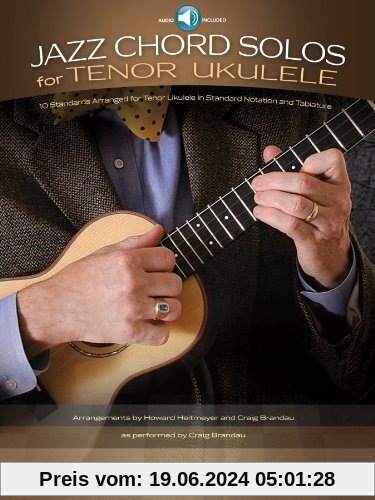 Jazz Chord Solos For Tenor Ukulele (Buch & CD)